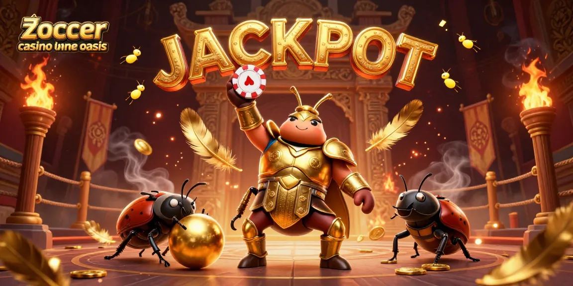 Zoccer Casino ohne OASIS bietet Spielern die Chance auf hohe Gewinne in einer dynamischen 3D-Illustration.